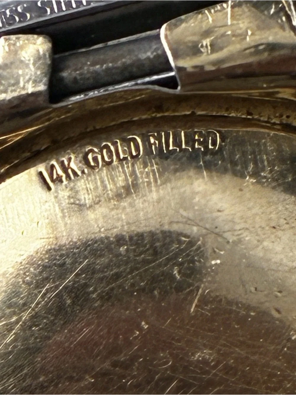 1962 14K Gold Filled Omega Windup 34mm Watch 17 Jewels 19844002 RUNNING 510 Cal